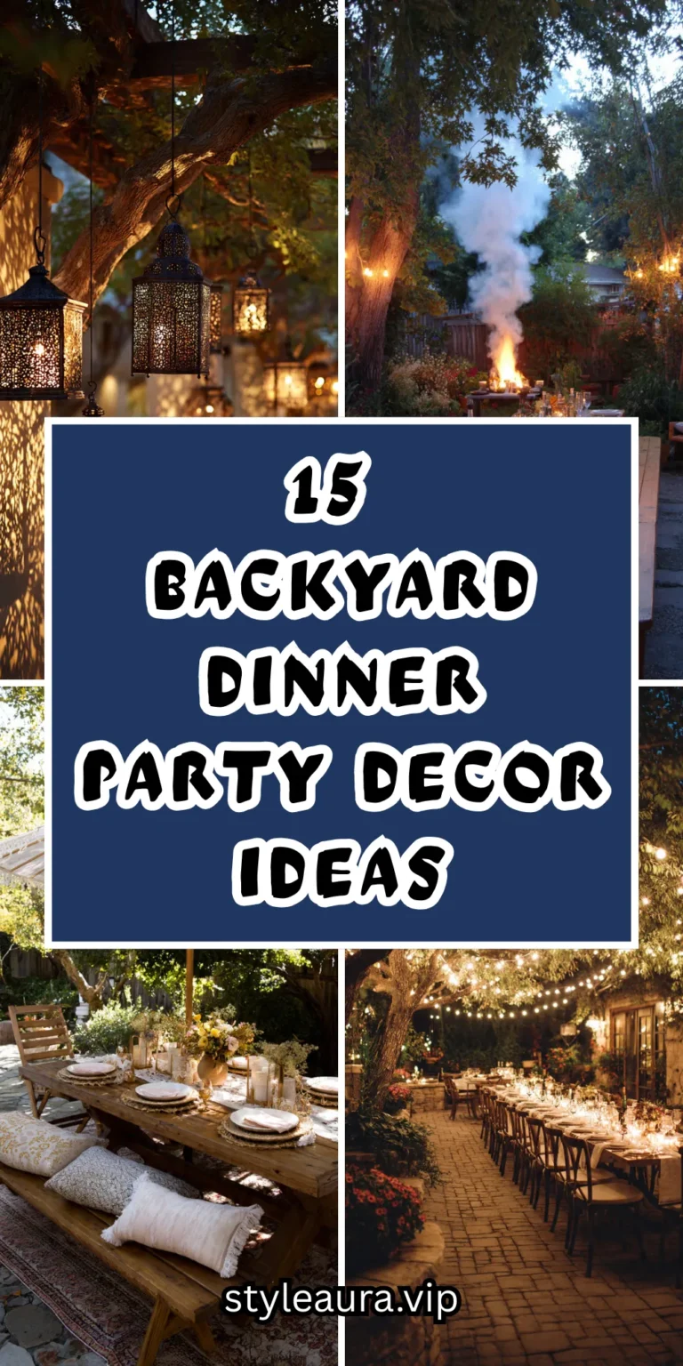 15 Backyard Dinner Party Decor Ideas 19 15 Backyard Dinner Party Decor Ideas