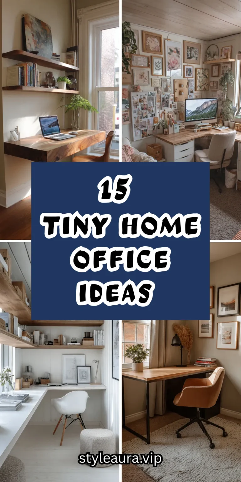 15 Tiny Home Office Ideas You’ll Want to Copy 15 15 Tiny Home Office Ideas You’ll Want to Copy