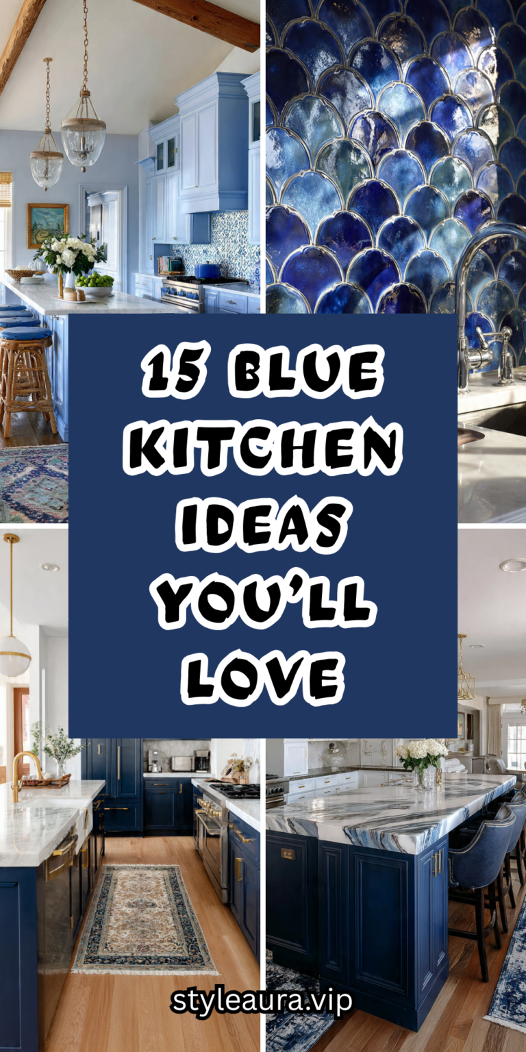 15 Blue Kitchen Ideas You’ll Love 22 15 Blue Kitchen Ideas You’ll Love
