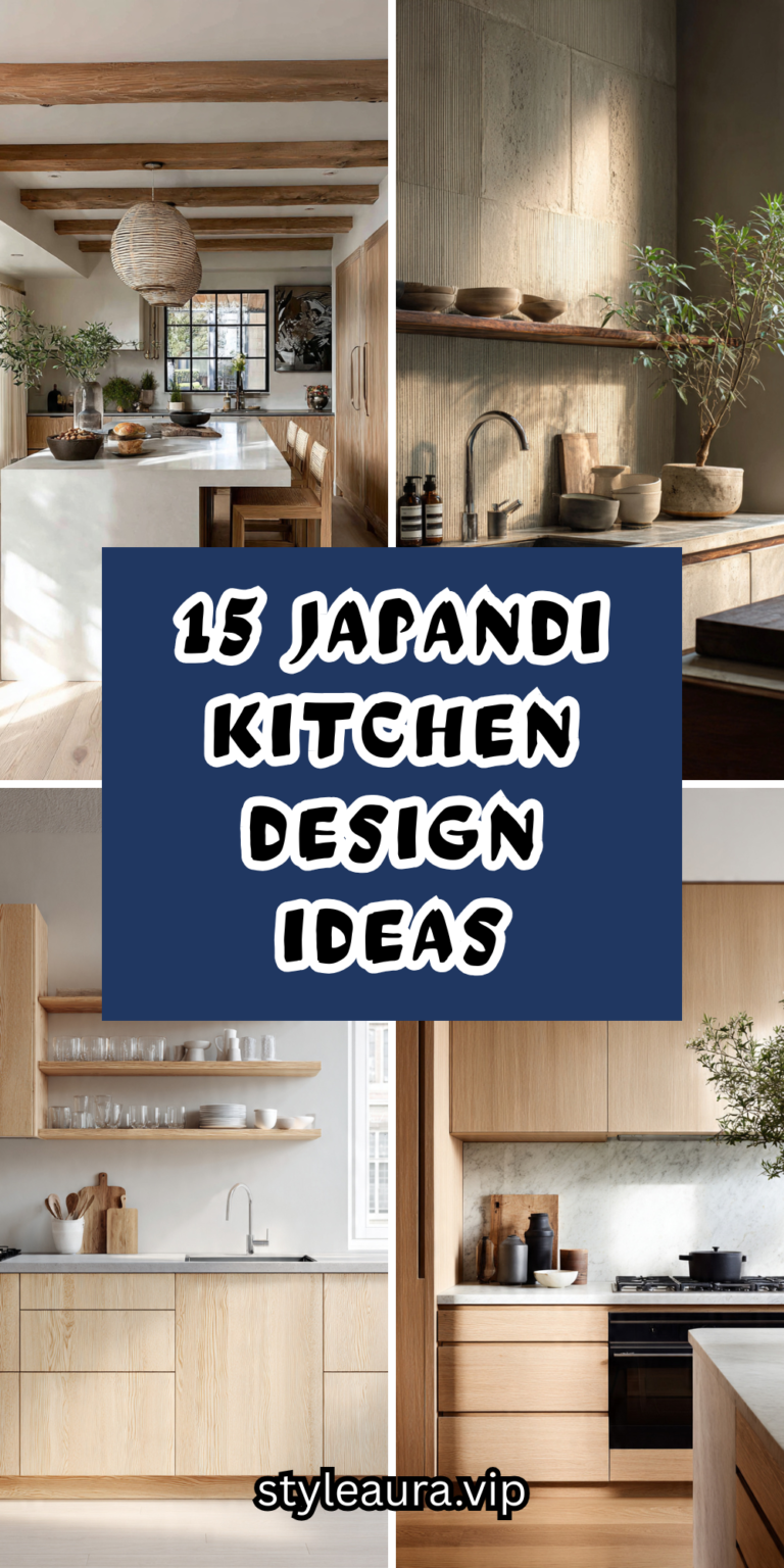 15 Japandi Kitchen Design Ideas