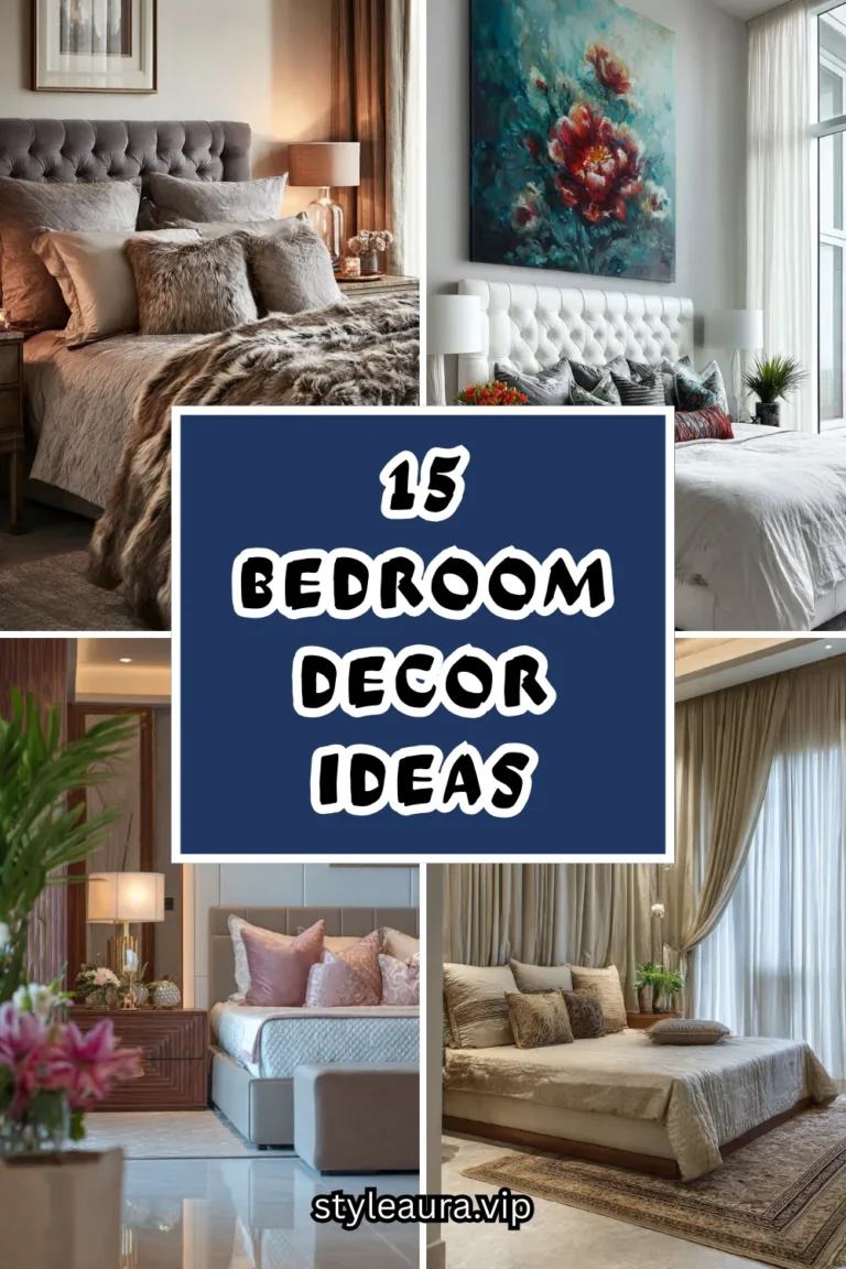 15 Bedroom Decor Ideas That Instantly Feel High-End 19 15 Bedroom Decor Ideas That Instantly Feel High-End