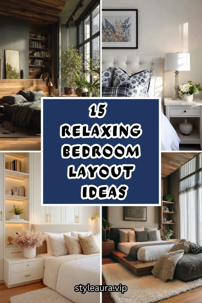 15 Relaxing Bedroom Layout Ideas Designers Recommend 1 15 8