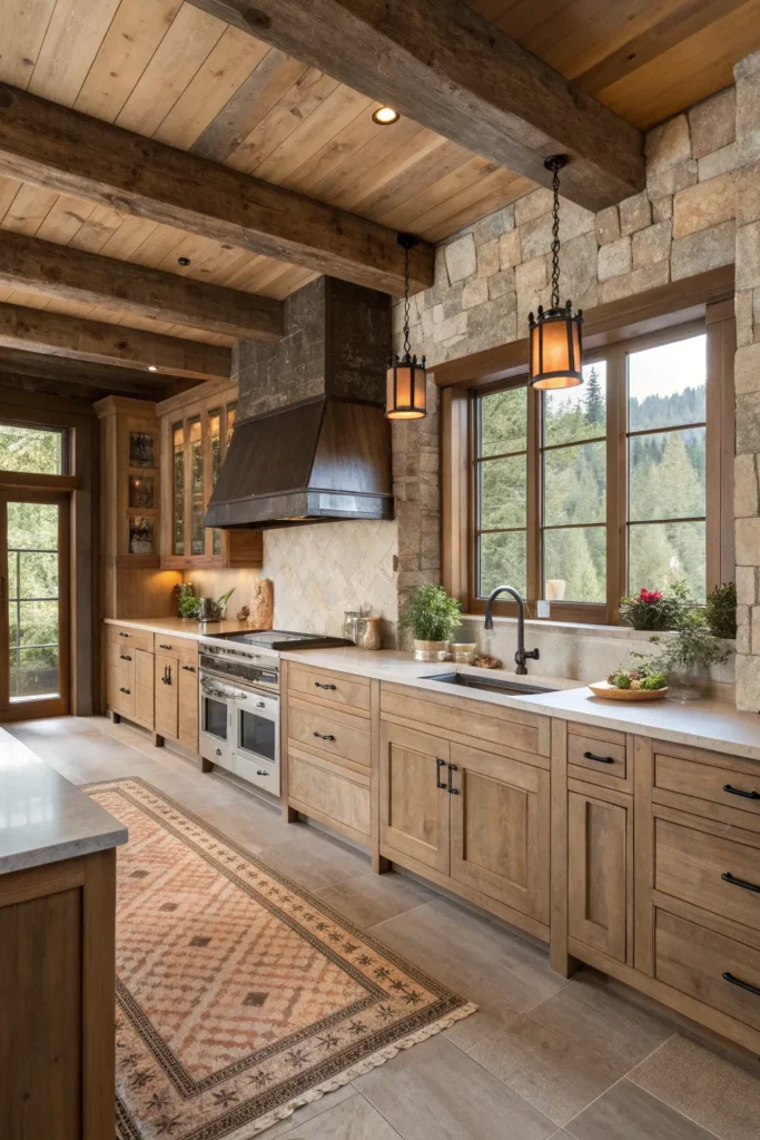 15 Modern Rustic Kitchen Styling Ideas with Natural Texture 6 cl5