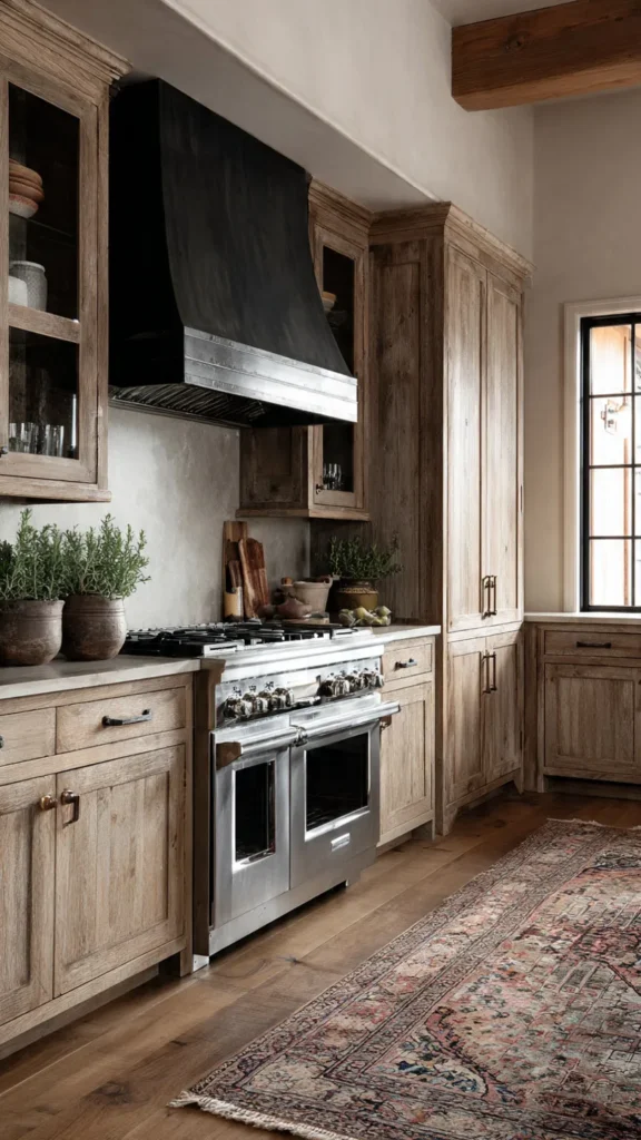 15 Modern Rustic Kitchen Styling Ideas with Natural Texture 7 cl6