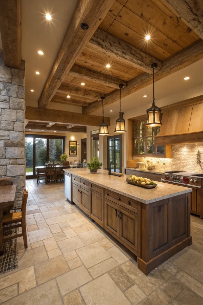 15 Modern Rustic Kitchen Styling Ideas with Natural Texture 9 cl8