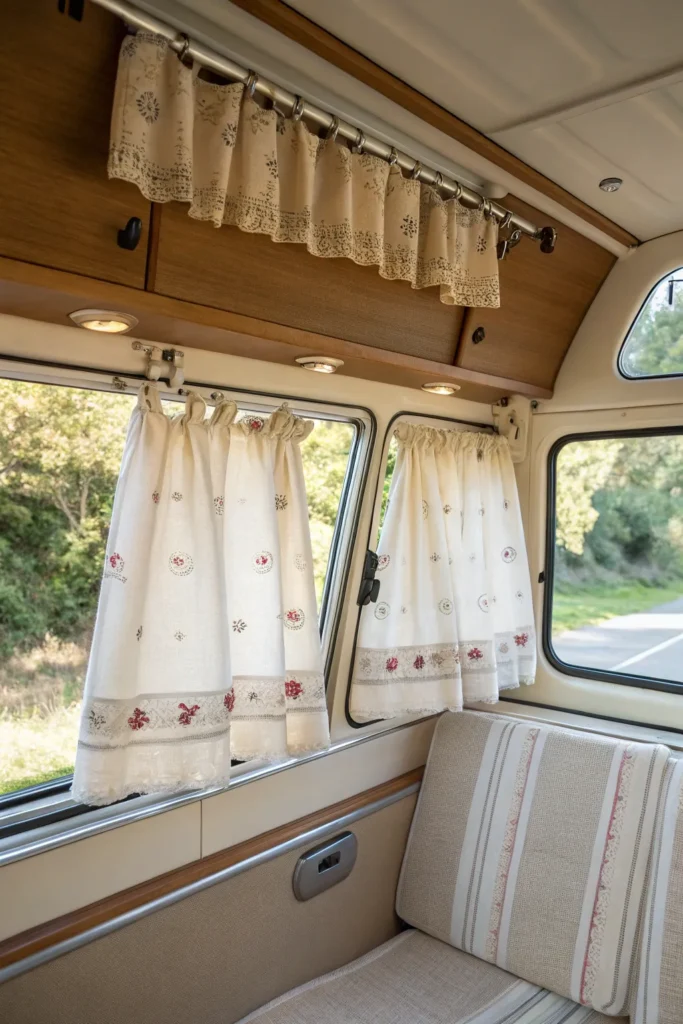 15 Retro Riviera Van Living Ideas for a Nostalgic Yet Cozy Adventure 7 dc6