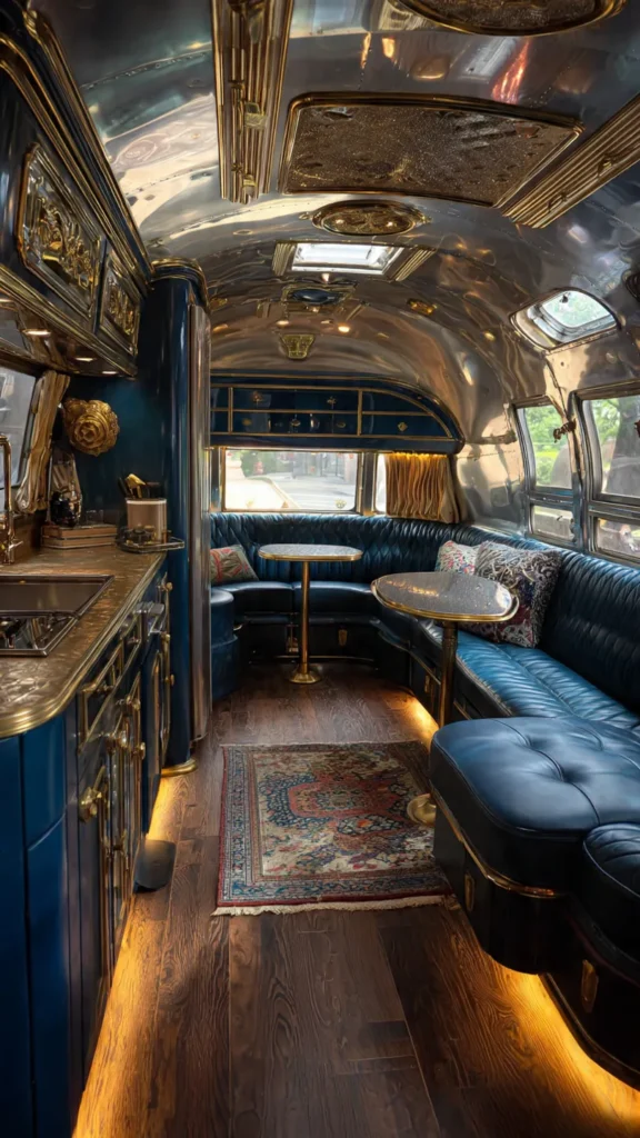 15 Retro Riviera Van Living Ideas for a Nostalgic Yet Cozy Adventure 8 dc7