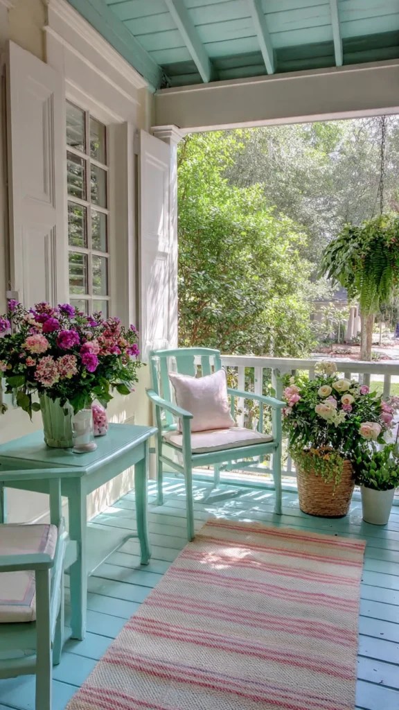 15 Fresh Spring Porch Decoration Ideas to Welcome the Season in Style 2 ev1