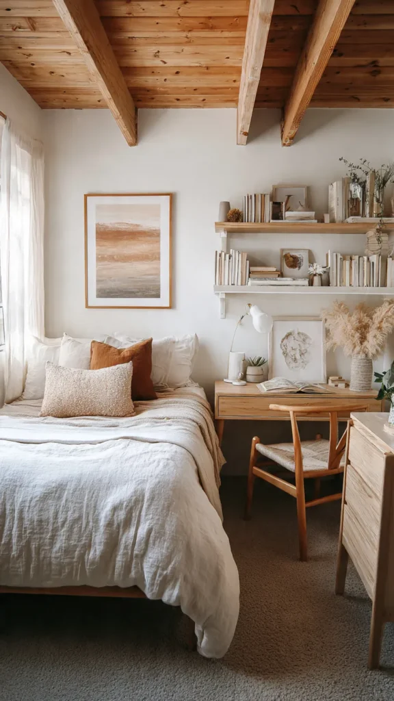 15 Japandi-Inspired Dorm Rooms for Small Spaces 2 fc1