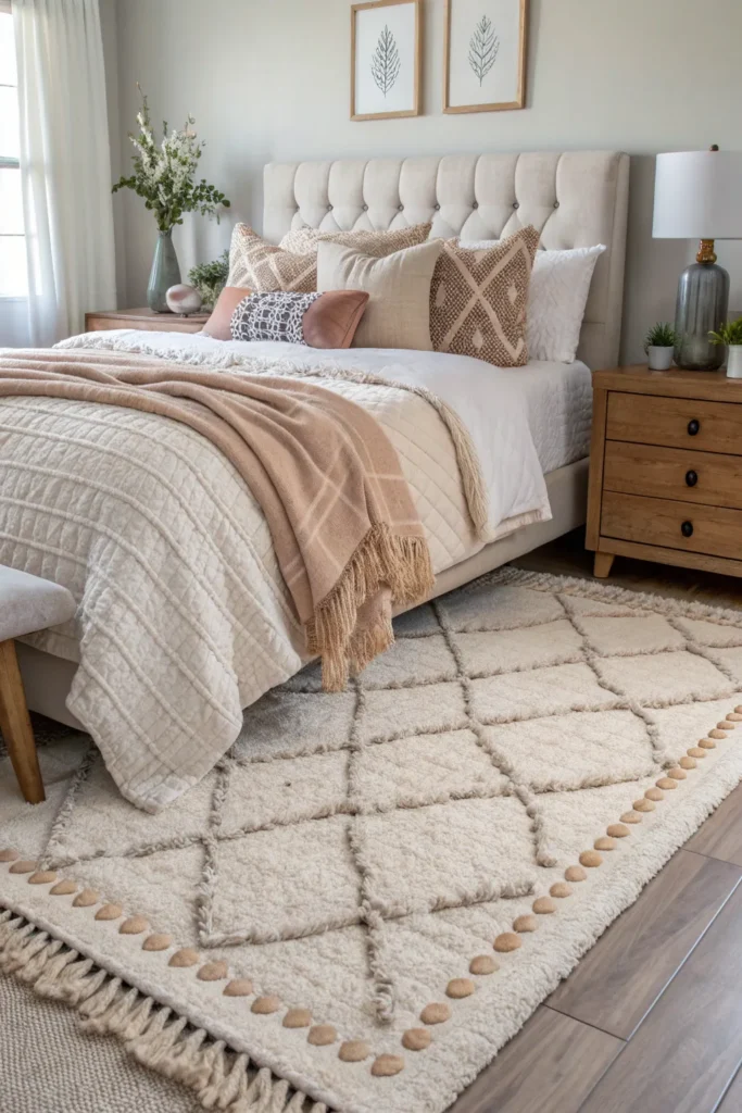 15 Bedroom Styling Ideas with Layered Bedding and Textures 5 fd 12