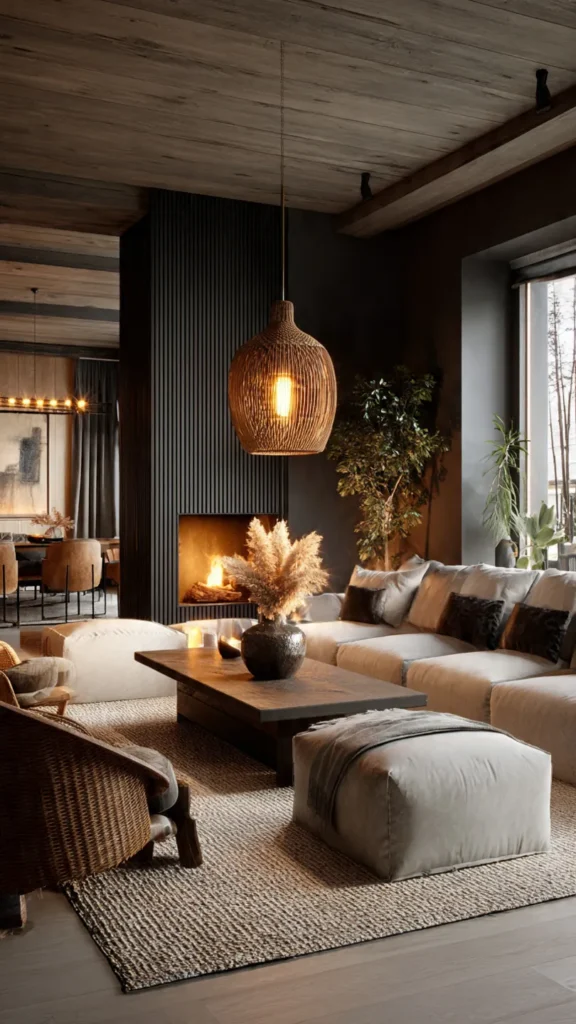 15 Modern Organic Living Room Ideas with Natural Flow 12 fg11