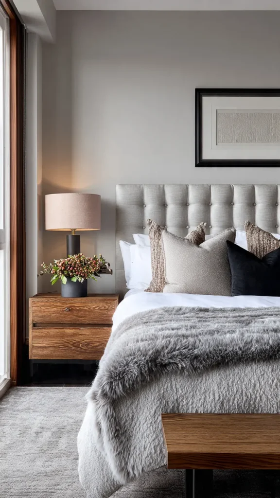 15 Modern Neutral Bedroom Ideas with Boutique-Hotel Style 15 fl14