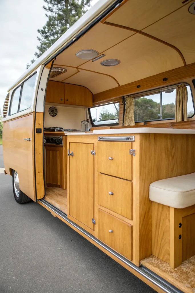 15 Vintage Surf Van Kitchen Ideas 2 gc 1