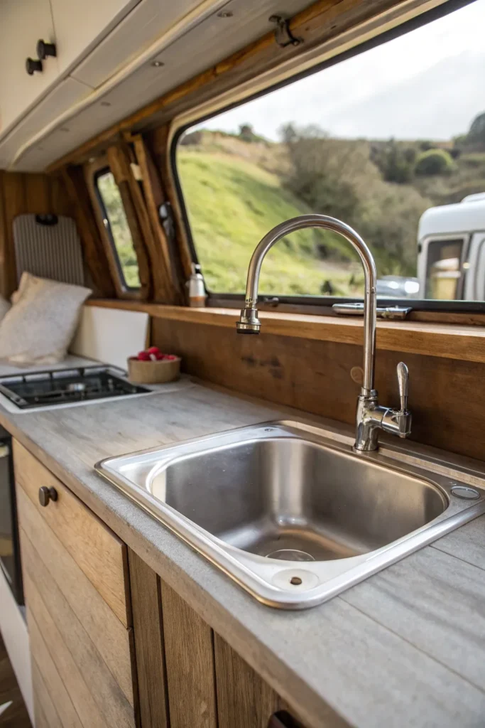 15 Vintage Surf Van Kitchen Ideas 12 gc 11 1