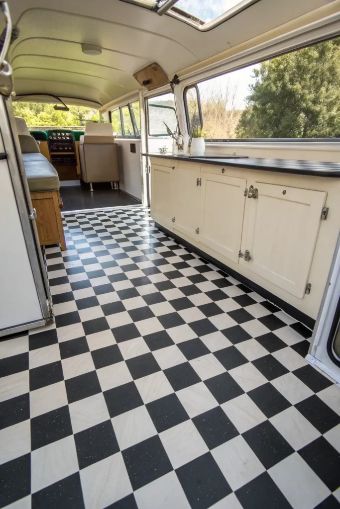 15 Vintage Surf Van Kitchen Ideas 4 gc 3