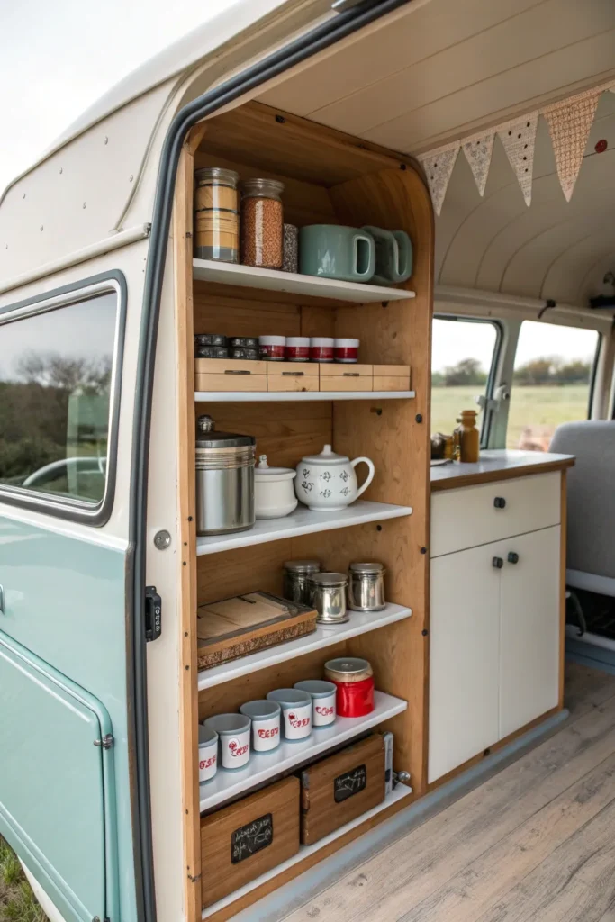 15 Vintage Surf Van Kitchen Ideas 7 gc 6
