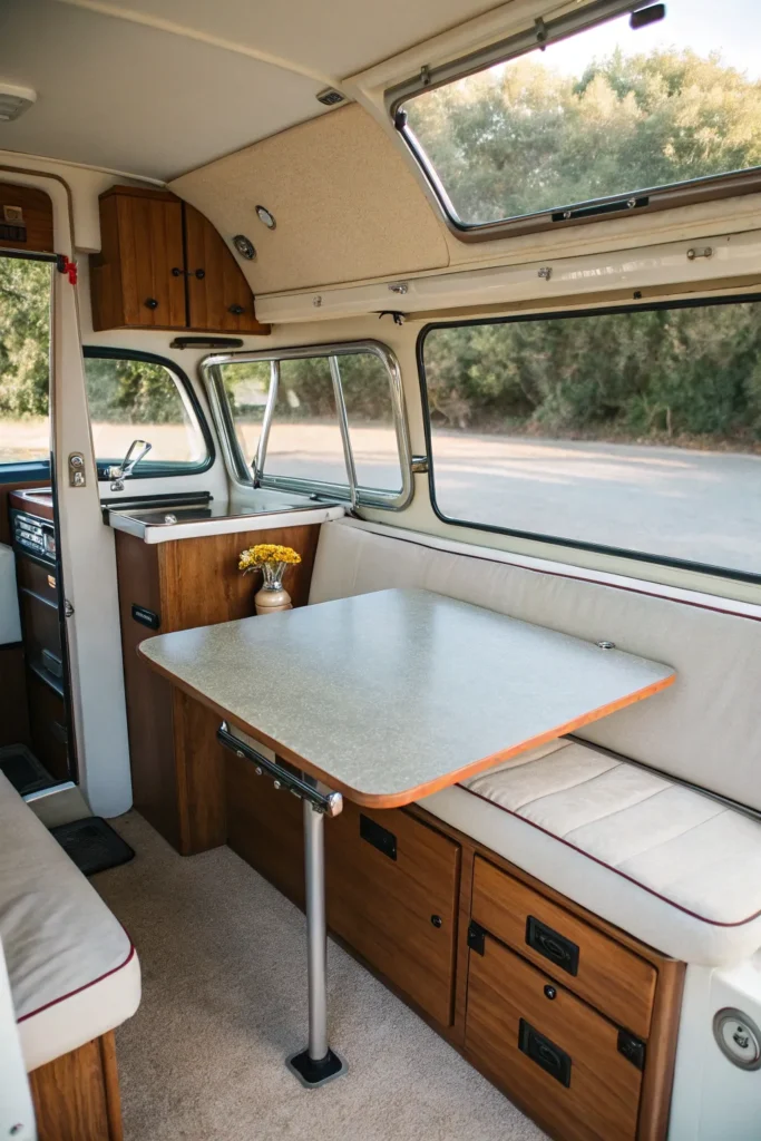 15 Vintage Surf Van Kitchen Ideas 9 gc 8