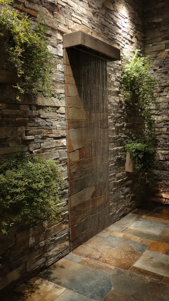 15 Jungle-Inspired Waterfall Shower Ideas 3 gd2