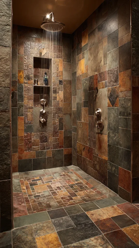 15 Jungle-Inspired Waterfall Shower Ideas 10 gd9