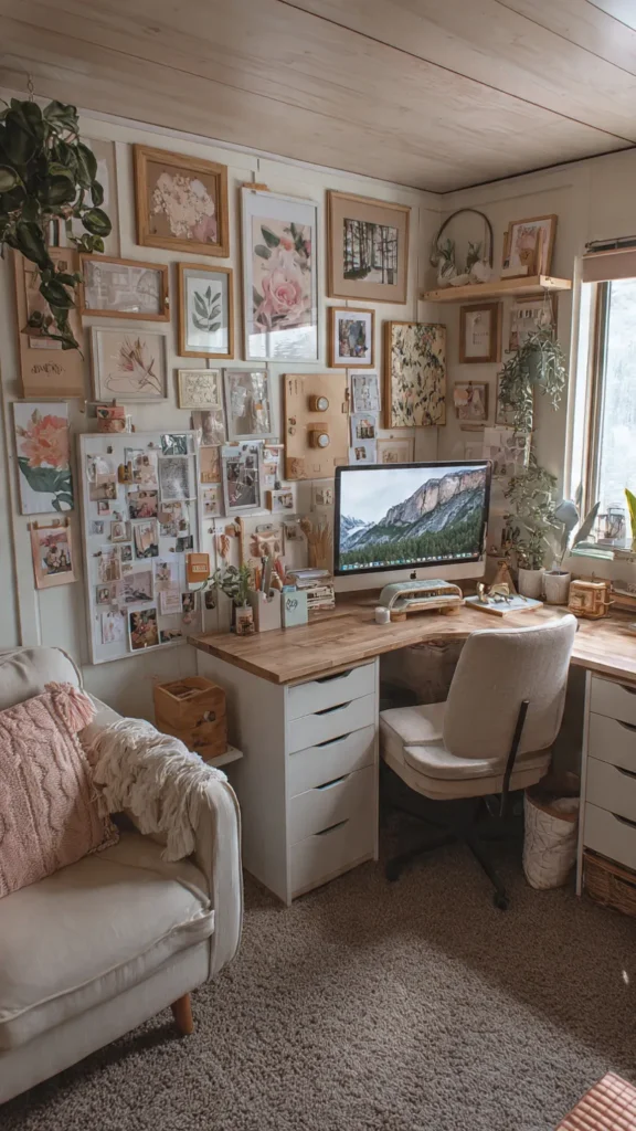 15 Tiny Home Office Ideas You’ll Want to Copy 16 gf15