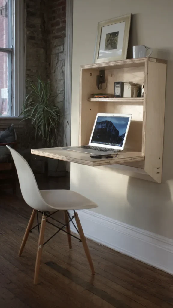 15 Tiny Home Office Ideas You’ll Want to Copy 3 gf2