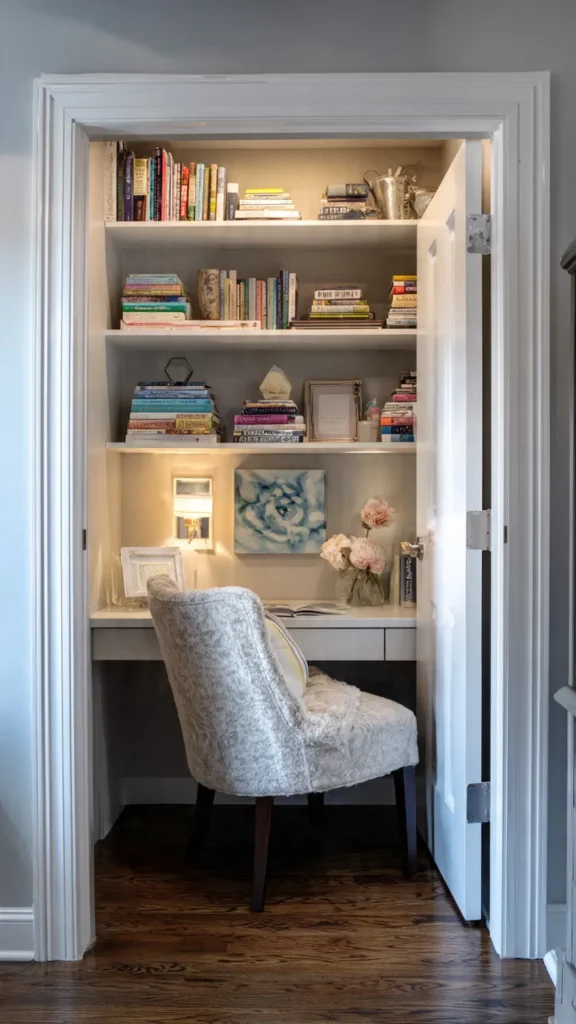 15 Tiny Home Office Ideas You’ll Want to Copy 4 gf3