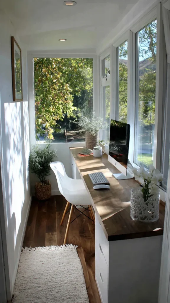 15 Tiny Home Office Ideas You’ll Want to Copy 5 gf4