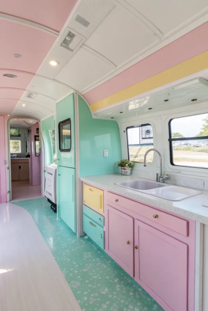 15 Miami Art Deco RV Interior Inspirations 2 gj 1