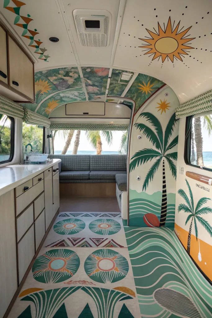 15 Miami Art Deco RV Interior Inspirations 10 gj 9