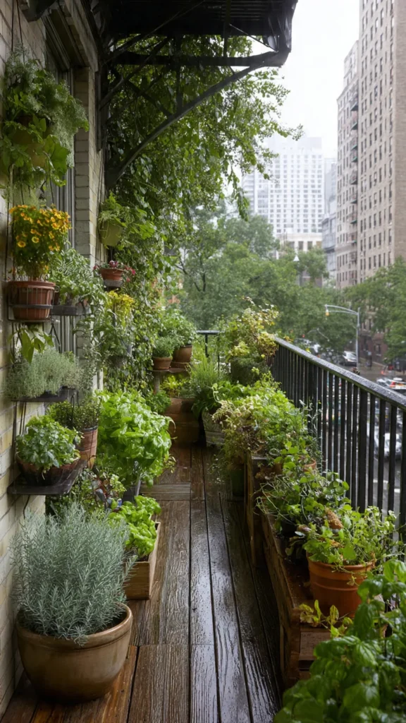 15 Rustic Balcony Design Ideas for Nature Lovers 4 gj3