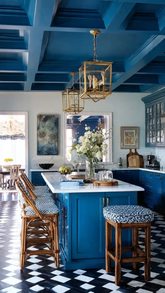 15 Blue Kitchen Ideas You’ll Love 13 hc12
