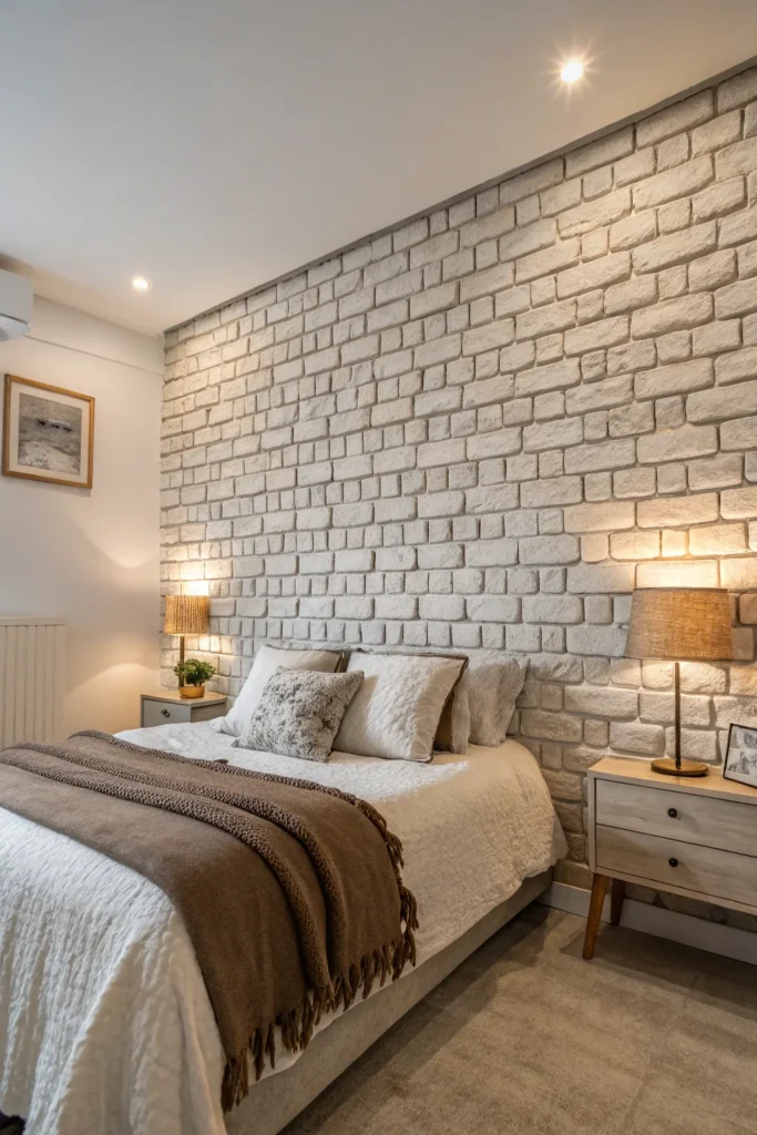 15 Bedroom Accent Wall Ideas Using Texture Instead of Color 8 jb 7 1