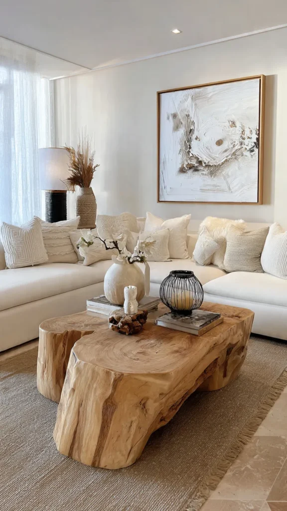 15 Living Room Styling Ideas Using Only Neutral Decor 5 rd4