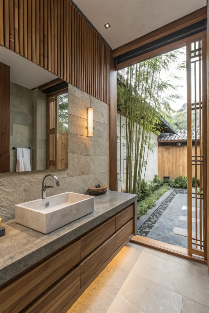 15 Zen Bathroom Decor Ideas 3 sc2