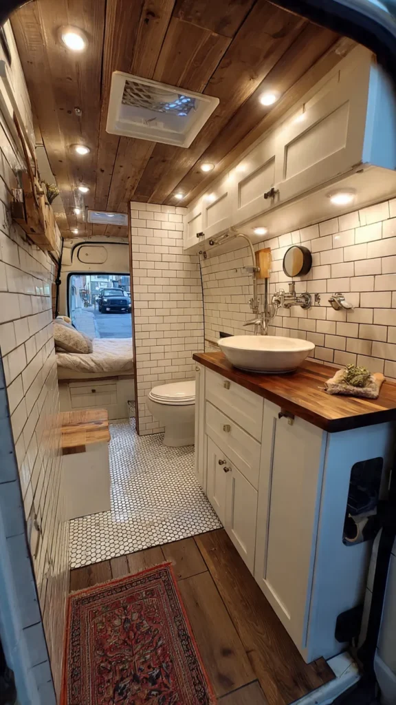 15 Retro Geometric Van Bathroom Designs 11 tg10 1