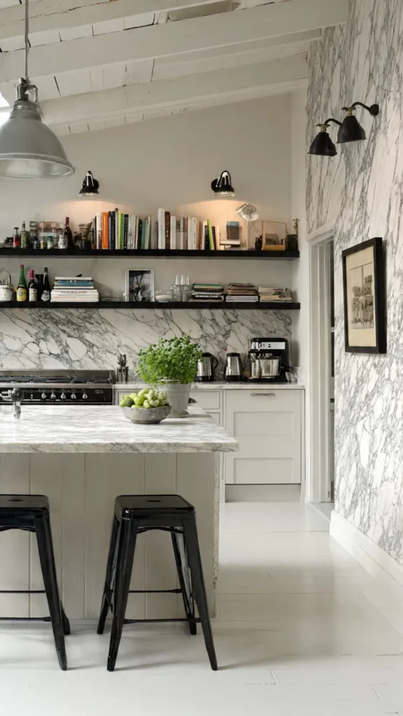 15 Kitchen Wall Styling Ideas Beyond Cabinets and Shelves 15 wp14
