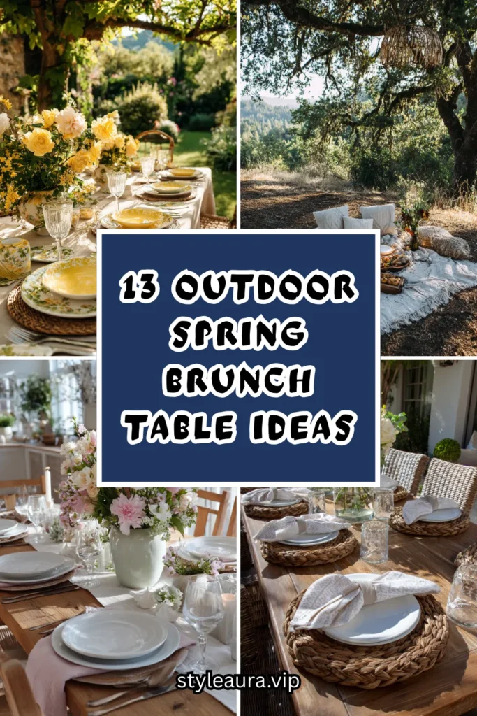 13 Outdoor Spring Brunch Table Ideas 1 15 11 1