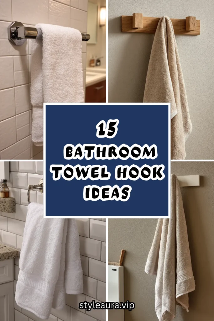 15 Bathroom Towel Hook Ideas 1 15 24