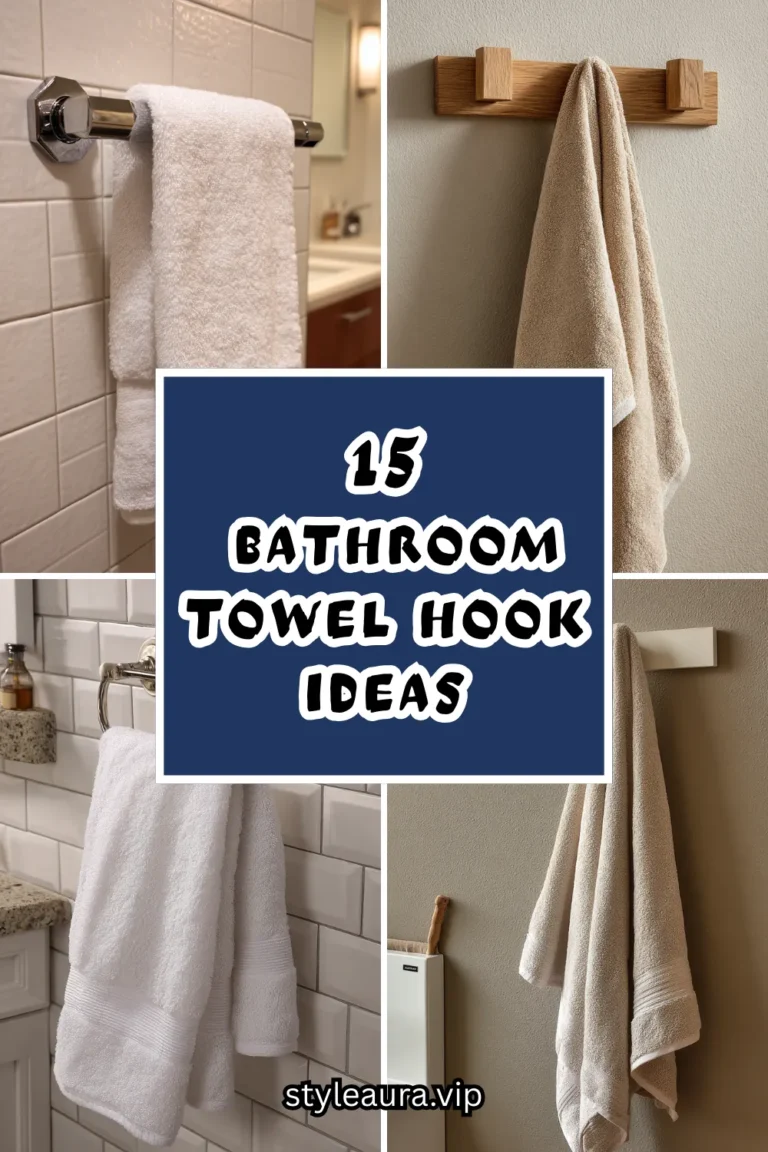 15 Bathroom Towel Hook Ideas 1 15 Bathroom Towel Hook Ideas