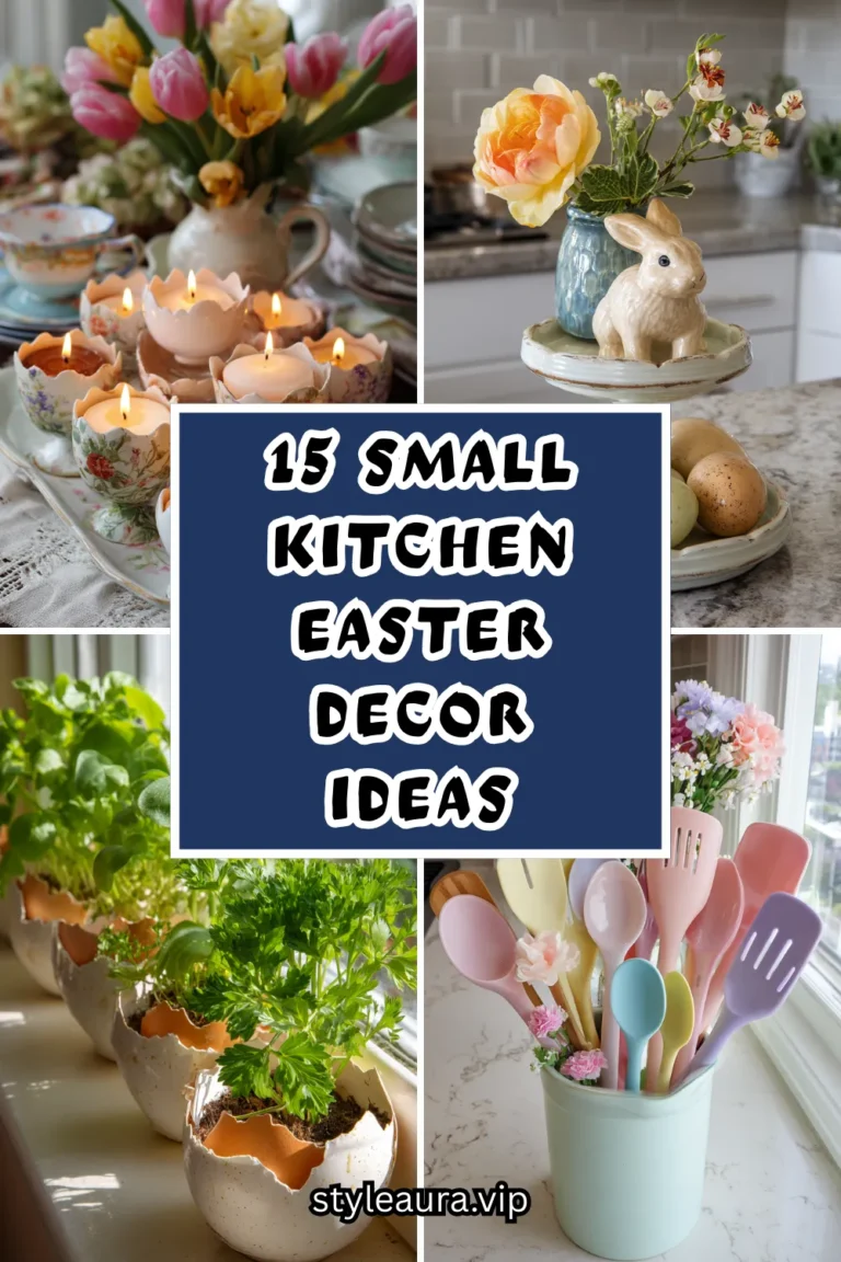 15 Small Kitchen Easter Decor Ideas