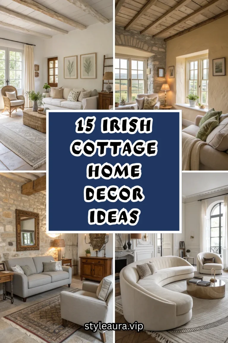 15 Irish Cottage Home Decor Ideas That Feel Timeless, Cozy, and Modern