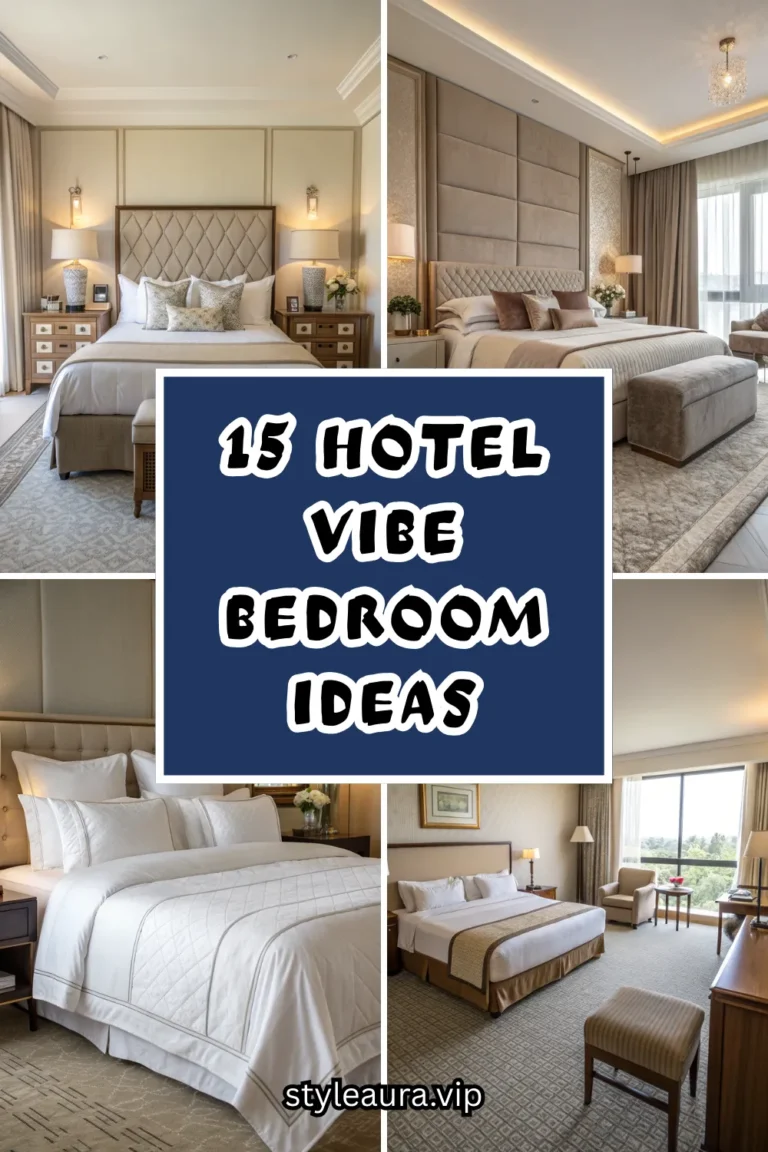 15 Hotel Vibe Bedroom Ideas