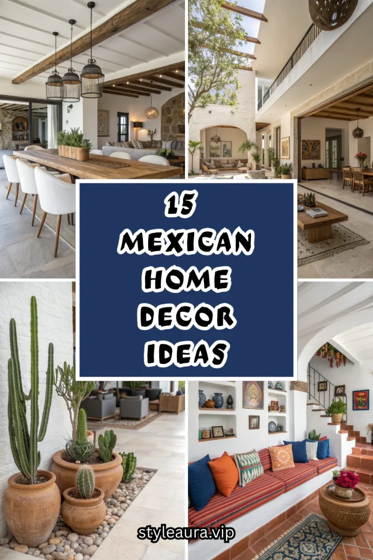 15 Mexican Home Decor Ideas