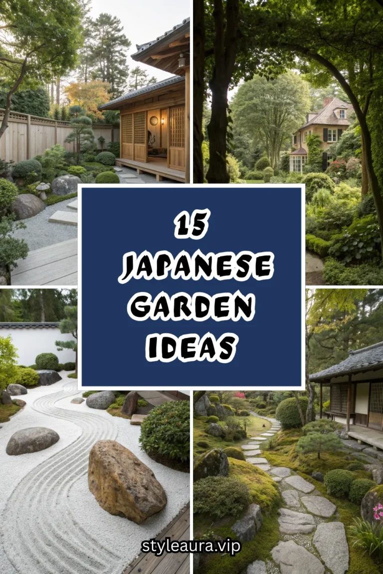 15 Japanese Garden Ideas for a Calm, Balanced Outdoor Space