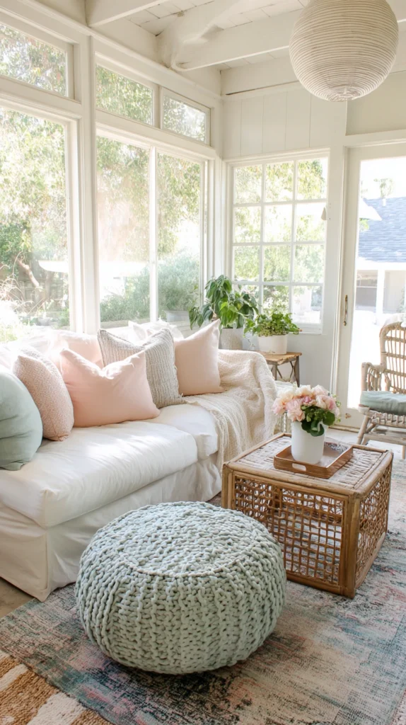 15 Spring Sunroom Decor Ideas for Bright Spaces 2 bh 1