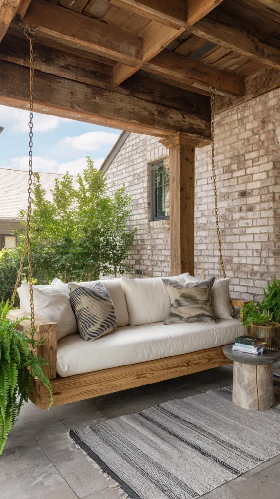 15 Relaxing Swing and Hammock Ideas for a Cozy Backyard 5 cg 4