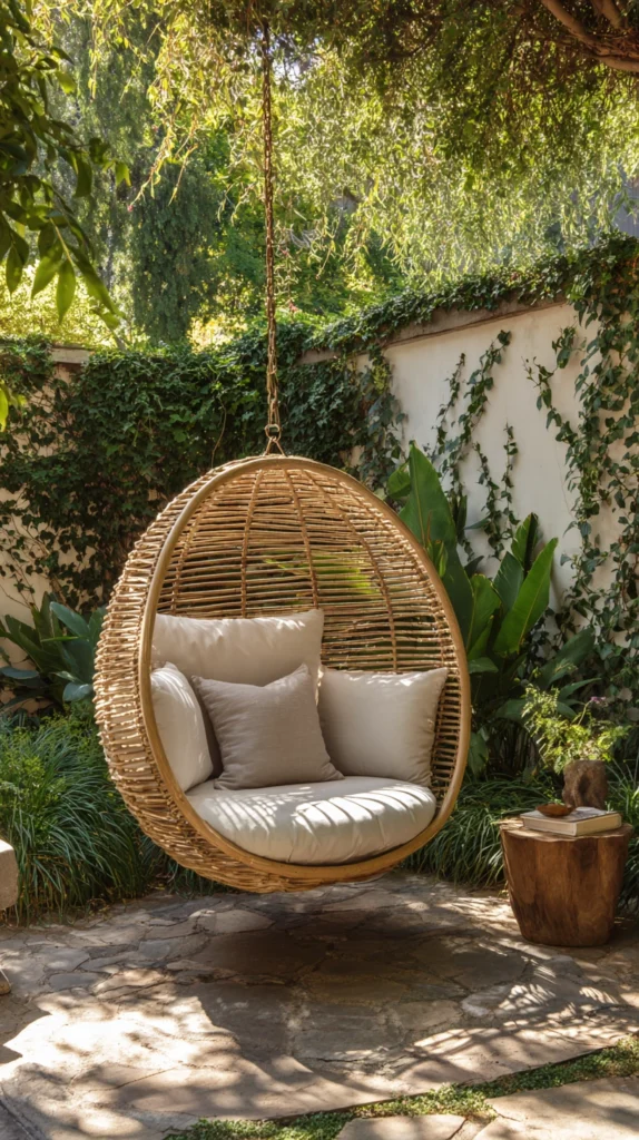 15 Relaxing Swing and Hammock Ideas for a Cozy Backyard 9 cg 8