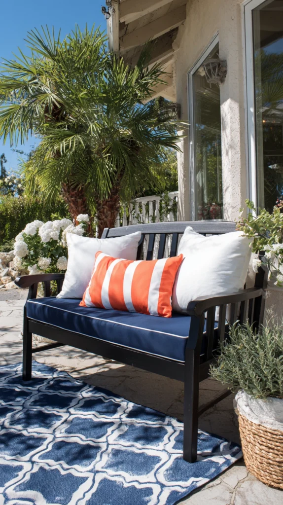 15 Spring Outdoor Pillow & Cushion Ideas 11 cv 10