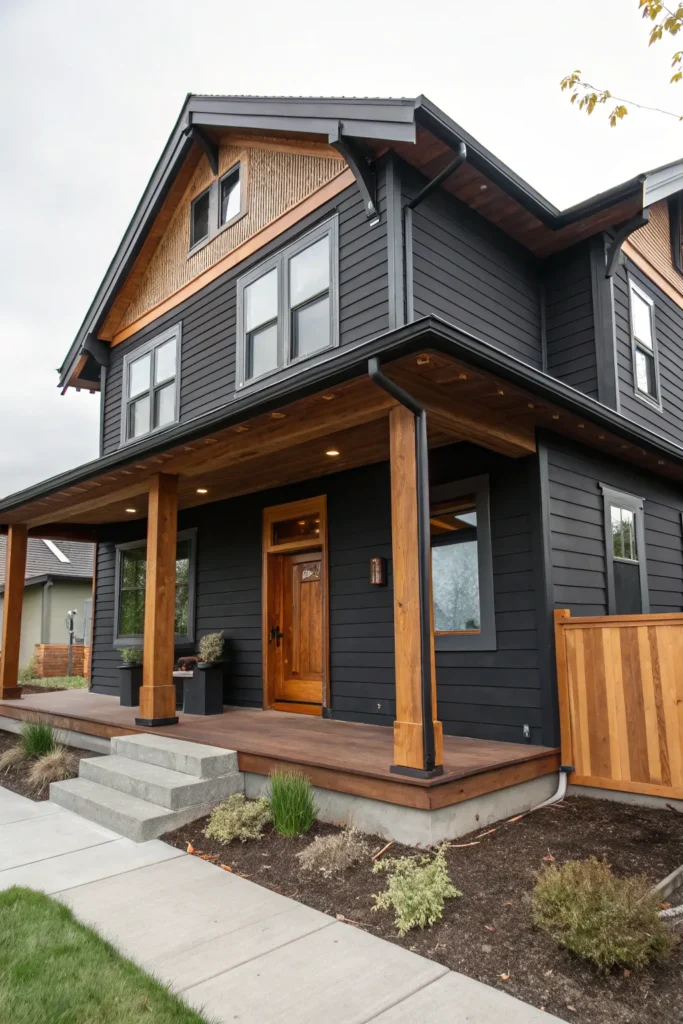 15 Dark Exterior House Color Schemes That Feel Bold, Sophisticated, and Timeless 2 dc 1 1