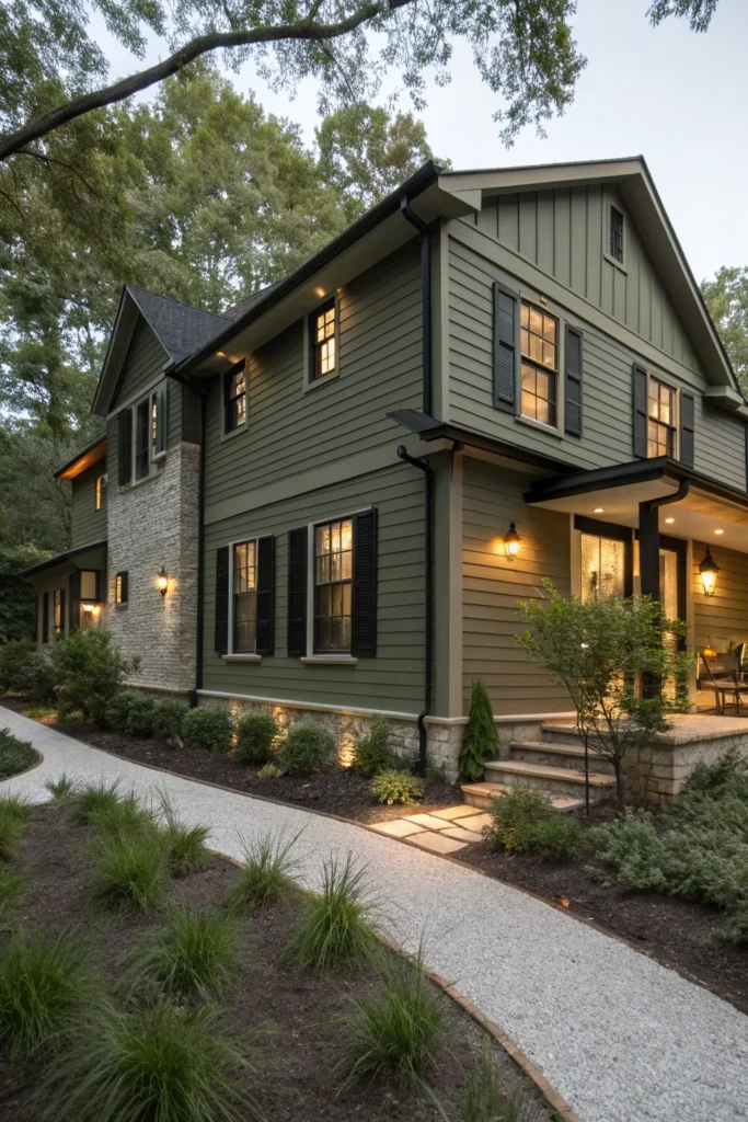 15 Dark Exterior House Color Schemes That Feel Bold, Sophisticated, and Timeless 11 dc 10 1